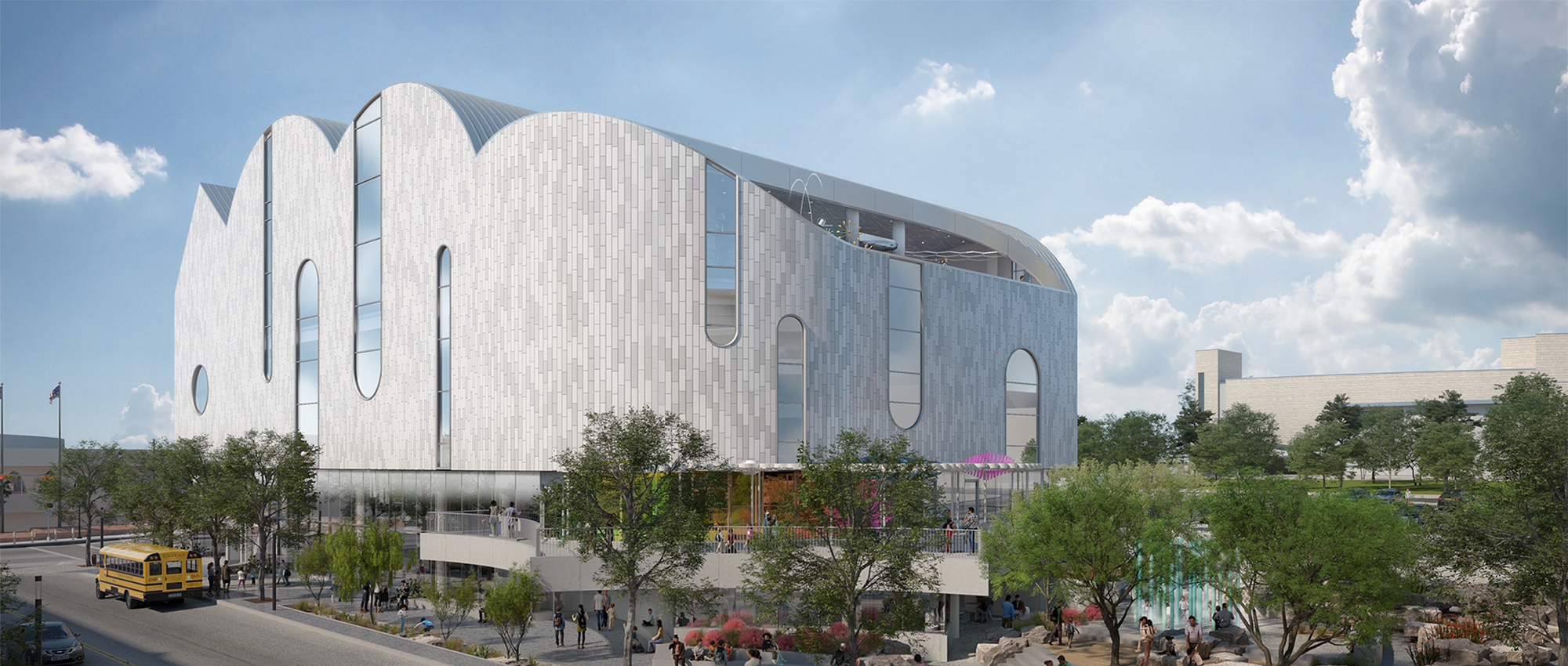 An exterior image of La Nube